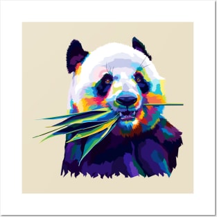 Panda Pop Art Posters and Art